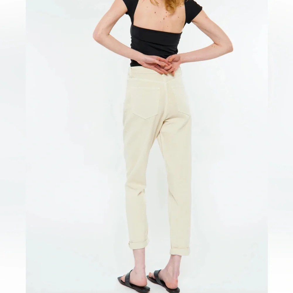 🔥3/$15🔥 NWT Nature Denim Yellow Jeans - Picture 2 of 8